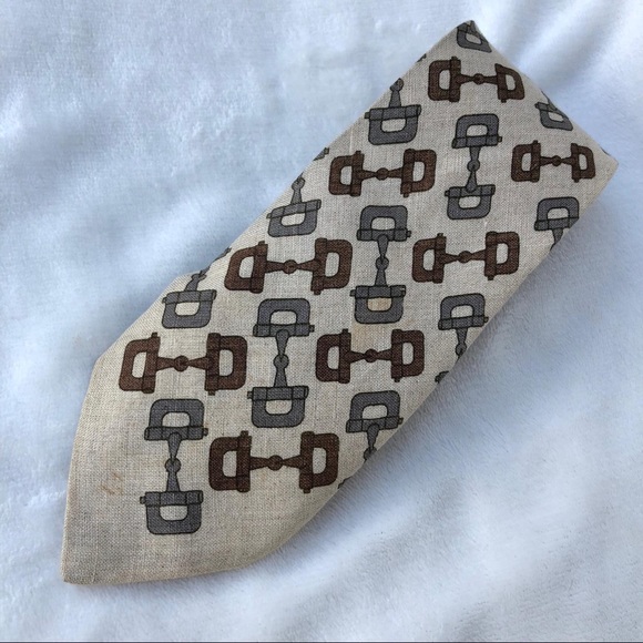 Auth. GUCCI Tie - Picture 6 of 7